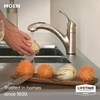 image:imageMoen Renzo Spot Resist Stainless OneHandle Pullout Kitchen or Laundry Faucet Featuring Power Clean CA87316SRS