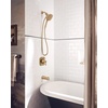 image:imageMoen Ronan Bronzed Gold SingleHandle Modern Tub and Shower Faucet with Handheld Rain Shower Spray Head Shower Handle Tub Spout and Valve 82021BZGBronzed Gold