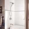 image:imageMoen Ronan Bronzed Gold SingleHandle Modern Tub and Shower Faucet with Handheld Rain Shower Spray Head Shower Handle Tub Spout and Valve 82021BZGChrome