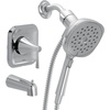 image:imageMoen Ronan Bronzed Gold SingleHandle Modern Tub and Shower Faucet with Handheld Rain Shower Spray Head Shower Handle Tub Spout and Valve 82021BZGChrome