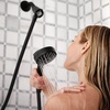 image:imageMoen Ronan Bronzed Gold SingleHandle Modern Tub and Shower Faucet with Handheld Rain Shower Spray Head Shower Handle Tub Spout and Valve 82021BZGMatte Black