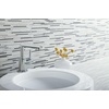 image:imageMoen S43001 Arris OneHandle Single Hole Modern Bathroom Faucet ChromeChrome