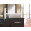 image:imageMoen S6711 90Degree OneHandle Vessel Sink Modern Bathroom Faucet ChromeChrome