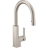 image:imageMoen S72308 STO OneHandle High Arc Pulldown Kitchen Faucet with Power Clean ChromeSpot Resist Stainless
