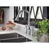 image:imageMoen S73204ORB Weymouth Two Handle Pulldown Bridge Kitchen Faucet Oil Rubbed BronzeChrome