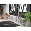 image:imageMoen S73204ORB Weymouth Two Handle Pulldown Bridge Kitchen Faucet Oil Rubbed BronzeChrome