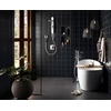image:imageMoen S931 Flara OneHandle Freestanding Floor Mount Tub Filler with Handshower ChromeChrome