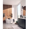 image:imageMoen S931 Flara OneHandle Freestanding Floor Mount Tub Filler with Handshower ChromePolished Nickel