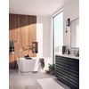 image:imageMoen S931 Flara OneHandle Freestanding Floor Mount Tub Filler with Handshower ChromePolished Nickel