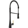 image:imageMoen Sinema Matte Black 3in1 Water Filtration OneHandle Pulldown Kitchen Faucet FS7235BL with Moen F9800 Advanced Carbon Water Filtration SystemMatte Black