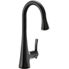 image:imageMoen Sinema Matte Black 3in1 Water Filtration OneHandle Pulldown Kitchen Faucet FS7235BL with Moen F9800 Advanced Carbon Water Filtration SystemMatte Black