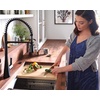 image:imageMoen Sinema Matte Black 3in1 Water Filtration OneHandle Pulldown Kitchen Faucet FS7235BL with Moen F9800 Advanced Carbon Water Filtration SystemMatte Black