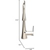 image:imageMoen Sinema Matte Black 3in1 Water Filtration OneHandle Pulldown Kitchen Faucet FS7235BL with Moen F9800 Advanced Carbon Water Filtration SystemPolished Nickel