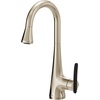 image:imageMoen Sinema Matte Black 3in1 Water Filtration OneHandle Pulldown Kitchen Faucet FS7235BL with Moen F9800 Advanced Carbon Water Filtration SystemPolished Nickel