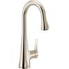 image:imageMoen Sinema Matte Black 3in1 Water Filtration OneHandle Pulldown Kitchen Faucet FS7235BL with Moen F9800 Advanced Carbon Water Filtration SystemPolished Nickel