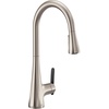 image:imageMoen Sinema Matte Black 3in1 Water Filtration OneHandle Pulldown Kitchen Faucet FS7235BL with Moen F9800 Advanced Carbon Water Filtration SystemSpot Resist Stainless