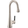 image:imageMoen Sinema Matte Black 3in1 Water Filtration OneHandle Pulldown Kitchen Faucet FS7235BL with Moen F9800 Advanced Carbon Water Filtration SystemSpot Resist Stainless
