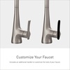 image:imageMoen Sinema Matte Black 3in1 Water Filtration OneHandle Pulldown Kitchen Faucet FS7235BL with Moen F9800 Advanced Carbon Water Filtration SystemSpot Resist Stainless