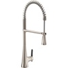 image:imageMoen Sinema Matte Black 3in1 Water Filtration OneHandle Pulldown Kitchen Faucet FS7235BL with Moen F9800 Advanced Carbon Water Filtration SystemSpot Resist Stainless