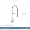 image:imageMoen Sinema Polished Nickel SingleHandle Touchless High Arc Pulldown Kitchen Faucet Spring Kitchen Sink Faucet with Pulldown Sprayer Head and Wave Motion Sensor S5235EWNL