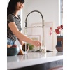 image:imageMoen Sinema Polished Nickel SingleHandle Touchless High Arc Pulldown Kitchen Faucet Spring Kitchen Sink Faucet with Pulldown Sprayer Head and Wave Motion Sensor S5235EWNL