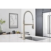 image:imageMoen Sleek Chrome OneHandle Touchless High Arc Pulldown Kitchen Faucet Modern Spring Kitchen Sink Faucet with Pulldown Sprayer Head and Wave Motion Sensor 5925EWCSpot Resist Stainless