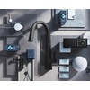 image:imageMoen Smart Shower 4Outlet Digital Thermostatic Shower Valve with 34 Connections S3104Matte Black