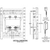 image:imageMoen Smart Shower 4Outlet Digital Thermostatic Shower Valve with 34 Connections S3104Valve Only