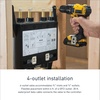 image:imageMoen Smart Shower 4Outlet Digital Thermostatic Shower Valve with 34 Connections S3104Valve Only