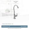 image:imageMoen Spot Resist Stainless Sip Traditional Cold Water Kitchen Beverage Faucet with Optional Filtration System S5510SRS