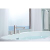image:imageMoen T393BG Align 2Handle Deck Mount Modern Roman Tub Faucet Trim Kit Valve Required Brushed GoldChrome