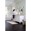 image:imageMoen T4524BN Wynford TwoHandle High Arc Bathroom Faucet Brushed Nickel