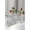 image:imageMoen TS42108BL Weymouth TwoHandle Lever Handle Bathroom Faucet Trim Kit Valve Required Matte BlackOil Rubbed Bronze
