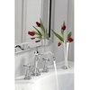 image:imageMoen TS42114NL Weymouth TwoHandle Widespread Cross Handle Bathroom Faucet Trim Kit Valve Required Polished NickelPolished Nickel