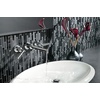 image:imageMoen TS43003 Arris TwoHandle Wall Mount Bathroom Faucet Trim Valve Required ChromeChrome