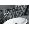 image:imageMoen TS43003 Arris TwoHandle Wall Mount Bathroom Faucet Trim Valve Required ChromeChrome