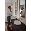image:imageMoen TS43003 Arris TwoHandle Wall Mount Bathroom Faucet Trim Valve Required ChromeChrome