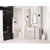 image:imageMoen TS44105BN Colinet Traditional Cross Handle Wall Mount Bathroom Faucet Trim Valve Required Brushed NickelChrome