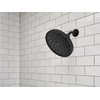 image:imageMoen Verso 9Inch Round Rain Shower Head with Infiniti Dial and Magnetix Docking Adjustable HighPressure Rainfall Shower Chrome 220R2Matte Black