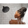 image:imageMoen Verso 9Inch Round Rain Shower Head with Infiniti Dial and Magnetix Docking Adjustable HighPressure Rainfall Shower Chrome 220R2Matte Black