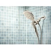 image:imageMoen Verso Brushed Gold Infiniti Dial Square Rain Shower Head with Detachable Hand Shower Combo 7Inch Spray Head 220C5BGBrushed Nickel