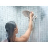 image:imageMoen Verso Brushed Gold Infiniti Dial Square Rain Shower Head with Detachable Hand Shower Combo 7Inch Spray Head 220C5BGBrushed Nickel