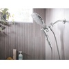 image:imageMoen Verso Brushed Gold Infiniti Dial Square Rain Shower Head with Detachable Hand Shower Combo 7Inch Spray Head 220C5BGMatte Black