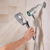 image:imageMoen Verso EcoPerformance Handshower Detachable Round Shower Head with Magnetix Docking System 60 Hose Matte Black 220H2EPBLChrome