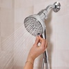 image:imageMoen Verso EcoPerformance Handshower Detachable Round Shower Head with Magnetix Docking System 60 Hose Matte Black 220H2EPBLChrome