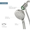image:imageMoen Verso EcoPerformance Handshower Detachable Round Shower Head with Magnetix Docking System 60 Hose Matte Black 220H2EPBLSpot Resist Brushed Nickel
