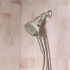 image:imageMoen Verso EcoPerformance Handshower Detachable Round Shower Head with Magnetix Docking System 60 Hose Matte Black 220H2EPBLSpot Resist Brushed Nickel