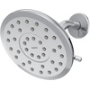 image:imageMoen Verso EcoPerformance Infiniti Dial Round Rain Shower Head 6Inch Diameter Spray Head Spot Resist Nickel 220R6EPSRNChrome