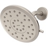 image:imageMoen Verso EcoPerformance Infiniti Dial Round Rain Shower Head 6Inch Diameter Spray Head Spot Resist Nickel 220R6EPSRNSpot Resist Nickel