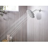 image:imageMoen Verso EcoPerformance Infiniti Dial Square Rain Shower Head 7Inch Diameter Spray Head Chrome 220R5EPChrome